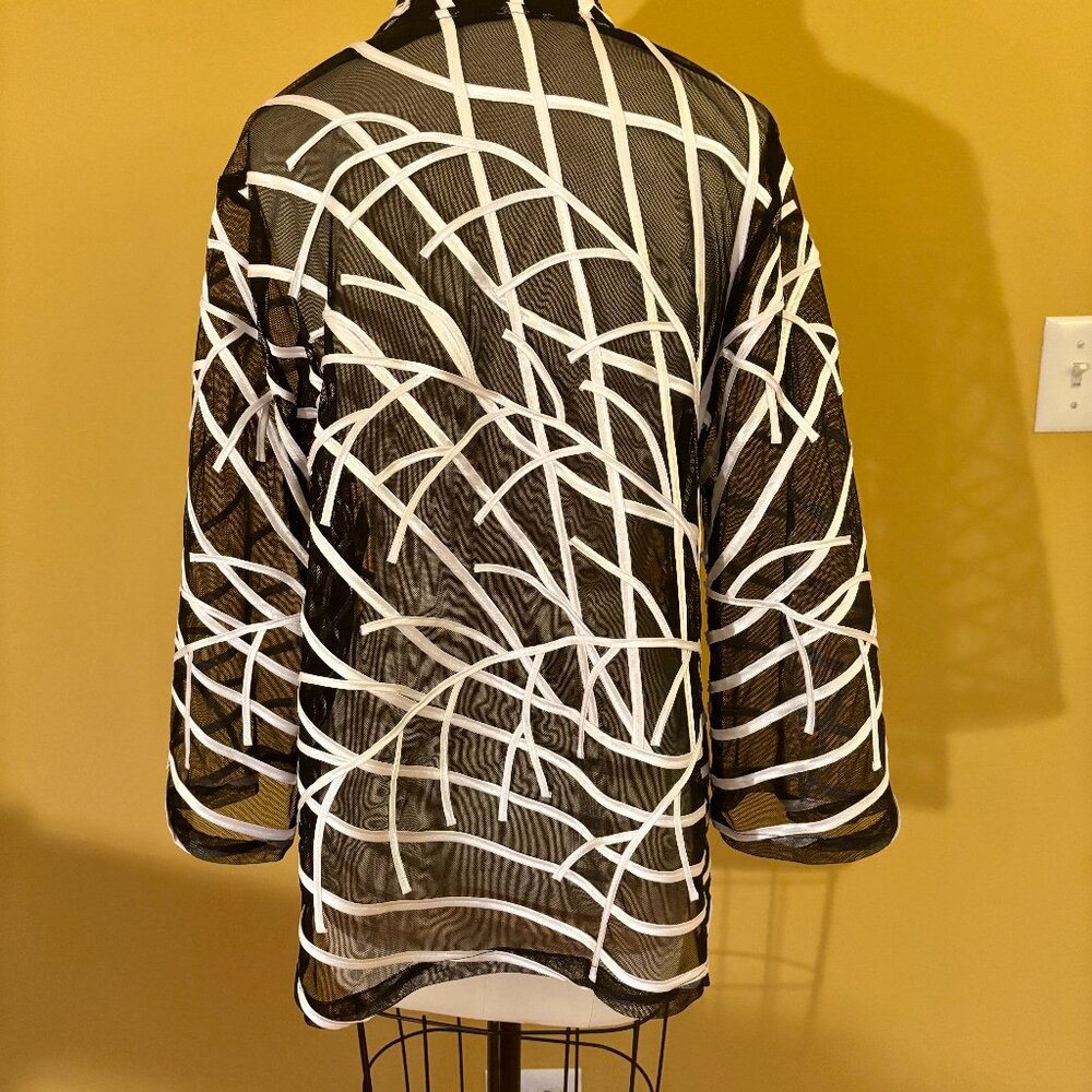 Chico's Art Jacket